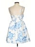 Sachin + Babi 100% Polyester Floral Blue Cocktail Dress Size S - photo 2