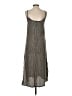 Sitano Polka Dots Gray Casual Dress Size S - photo 2
