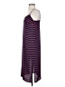 Ann Taylor 100% Polyester Stripes Blue Casual Dress Size 4 - photo 5