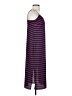 Ann Taylor 100% Polyester Stripes Blue Casual Dress Size 4 - photo 4