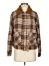 Kori America Plaid Brown Jacket Size S - photo 1
