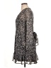 Aqua Paisley Blue Cocktail Dress Size XL - photo 5
