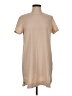 REVAMPED 100% Polyester Solid Tan Casual Dress Size M - photo 1
