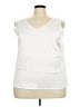 Assorted Brands White Sleeveless Blouse Size 3X - photo 1