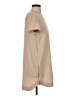 REVAMPED 100% Polyester Solid Tan Casual Dress Size M - photo 4