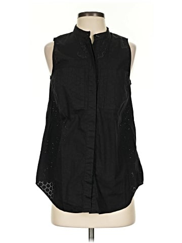 MICHAEL Michael Kors Sleeveless Button-Down Shirt (view 1)