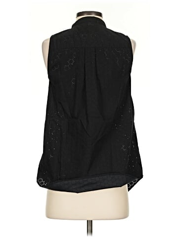 MICHAEL Michael Kors Sleeveless Button-Down Shirt (view 2)