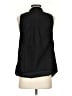 MICHAEL Michael Kors 100% Cotton Black Sleeveless Button-Down Shirt Size S - photo 2