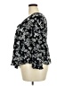 Old Navy 100% Rayon Black 3/4 Sleeve Blouse Size XXL - photo 5
