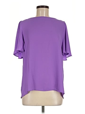 Ann Taylor Short Sleeve Blouse (view 1)