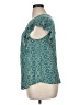 Artesia 100% Rayon Teal Short Sleeve Blouse Size XL - photo 5