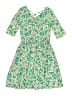 Dot Dot Smile Print Green Dress Size 7 - photo 1