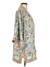 Max Studio 100% Polyester Teal Kimono Size L - photo 4