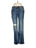 Free People Hearts Blue Jeans Size 25 waist - photo 1