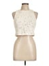 Rebecca Taylor Ivory Sleeveless Blouse Size 12 - photo 1