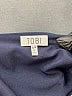 TOBI 100% Polyester Solid Blue Romper Size S - photo 4