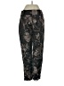 Alice + Olivia Floral Jacquard Black Casual Pants Size 0 - photo 1
