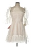 by watters. 100% Polyester Ivory Cocktail Dress Size 10 - photo 1
