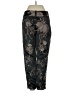Alice + Olivia Floral Jacquard Black Casual Pants Size 0 - photo 2