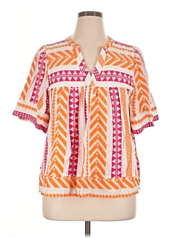 Old Navy Short Sleeve Blouse (view 1)