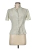 Jonathan Martin 100% Polyester Ivory Short Sleeve Blouse Size 9 - 10 - photo 1