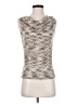 Jones New York Collection Silver Sleeveless Blouse Size P (petite) - photo 1