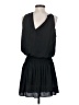 Do & Be 100% Polyester Solid Black Casual Dress Size S - photo 2