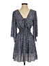 Bailey Blue 100% Polyester Paisley Blue Casual Dress Size S - photo 1