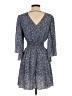 Bailey Blue 100% Polyester Paisley Blue Casual Dress Size S - photo 2