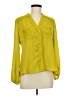 Alfani Yellow Long Sleeve Blouse Size 6 - photo 1