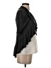 Express Design Studio 100% Rayon Gray Cardigan Size S - photo 4