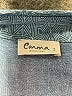 EMMA Tweed Blue Long Sleeve Button-Down Shirt Size 2 - photo 7