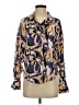 Equipment Paisley Gold Long Sleeve Blouse Size S - photo 1