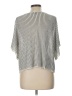Eileen Fisher Silver Short Sleeve Blouse Size L - photo 2
