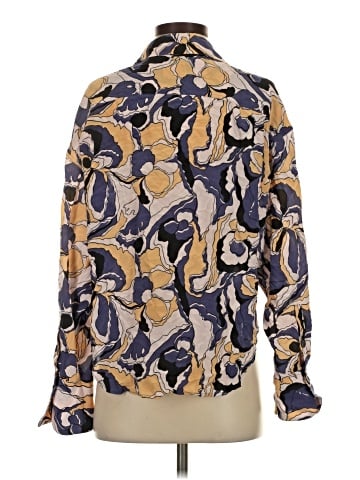 Equipment Long Sleeve Blouse (view 2)