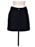 Moschino Cheap And Chic Solid Black Wool Skirt Size 10 - photo 1