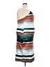 Unbranded Stripes Teal Cocktail Dress Size 4X - photo 4