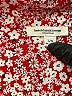 BeachLunchLounge Floral Red Short Sleeve Button-Down Shirt Size L - photo 7
