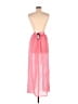 Boohoo 100% Polyester Pink Swimsuit Cover Up Size M - photo 2