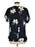 Beacon Blue Short Sleeve Blouse Size L - photo 2