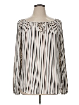 White House Black Market Long Sleeve Blouse