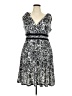 AA Studio AA Paisley Silver Cocktail Dress Size 20 - photo 1