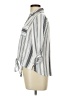 Fortune + Ivy Stripes Gray 3/4 Sleeve Blouse Size L - photo 5