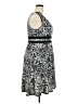 AA Studio AA Paisley Silver Cocktail Dress Size 20 - photo 4