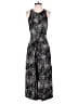 Joie 100% Viscose Animal Print Black Jumpsuit Size 6 - photo 1
