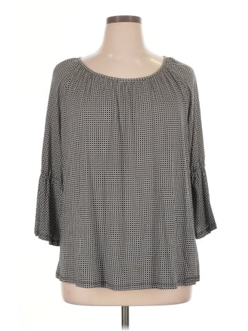MICHAEL Michael Kors 3/4 Sleeve Blouse (view 1)