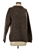 MNG Tweed Brown Turtleneck Sweater Size S - photo 1