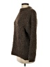 MNG Tweed Brown Turtleneck Sweater Size S - photo 5