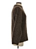 MNG Tweed Brown Turtleneck Sweater Size S - photo 4