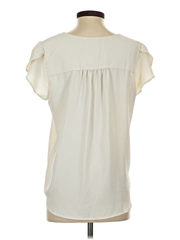 Ann Taylor LOFT Short Sleeve Henley (view 2)